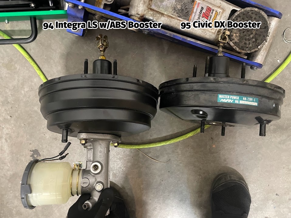 Integra Brake Booster / Master Cylinder Upgrade thumbnail