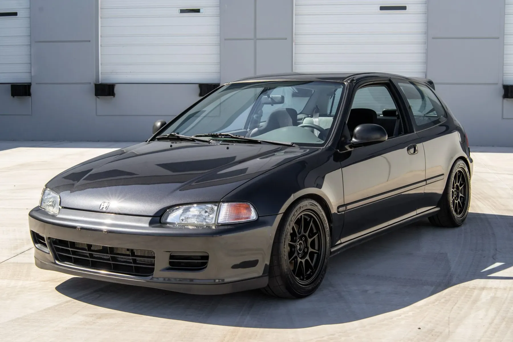 1995 Honda Civic Hatchback track build overview photo